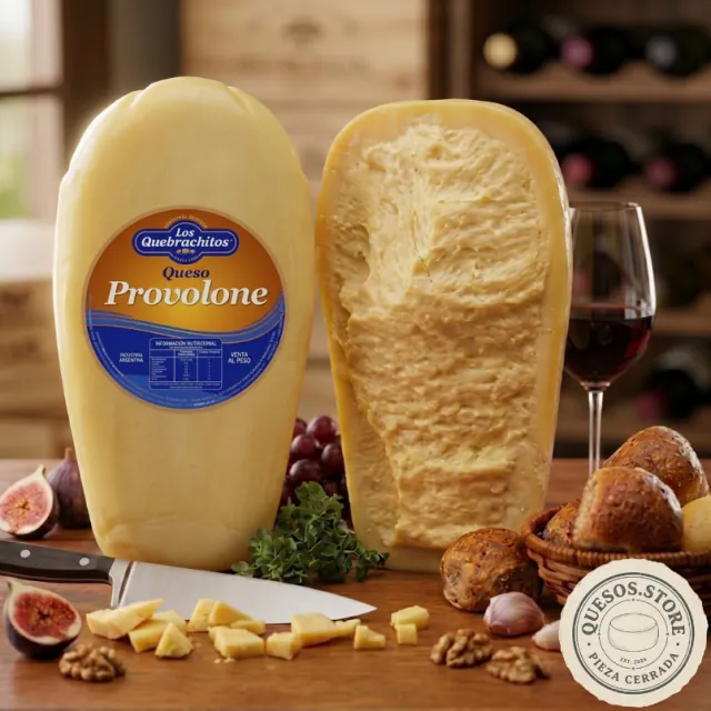 Provolone Semi LOS QUEBRACHITOS en presentación mayorista