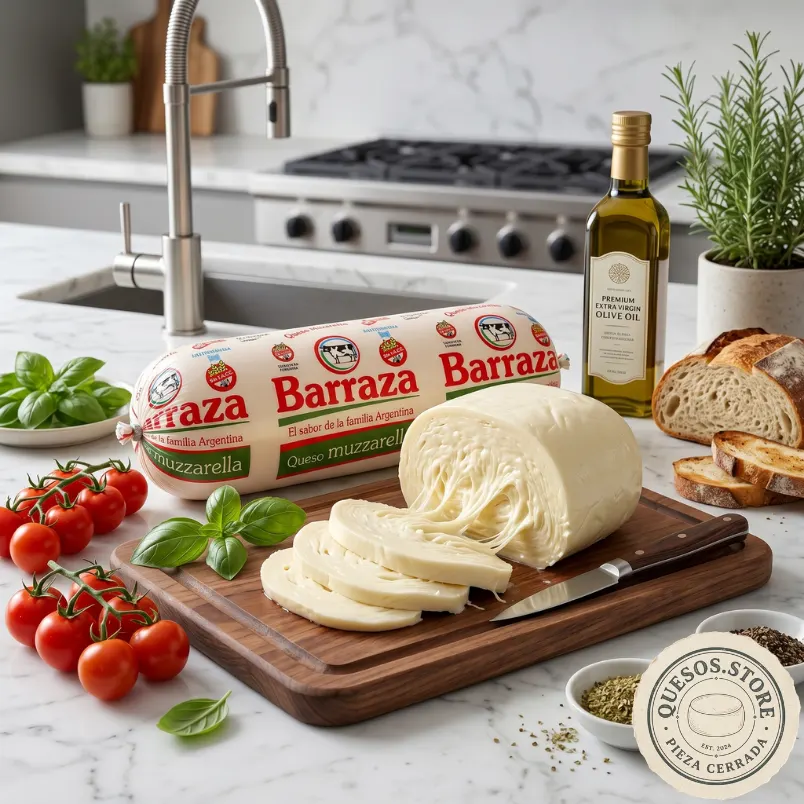 Muzzarella Cil x 1kg BARRAZA en presentación mayorista